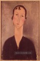 Frau mit Ohrringen Amedeo Modigliani